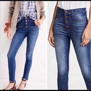 Madewell high rise jeans